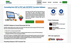 Ost2pstsoftware.com thumbnail