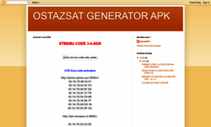 Ostazsatgenerator.blogspot.com thumbnail