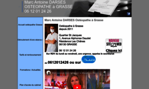 Osteopathe-darses-grasse.fr thumbnail