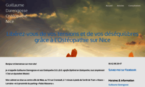 Osteopathe-nice-centre.com thumbnail