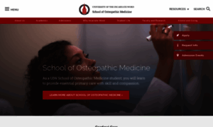 Osteopathic-medicine.uiw.edu thumbnail