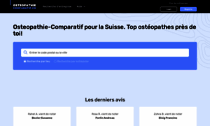 Osteopathie-comparatif.ch thumbnail