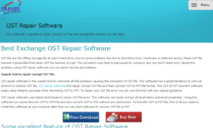 Ostrepairsoftware.recoverostfile.com thumbnail