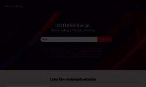 Ostroleckie.pl thumbnail