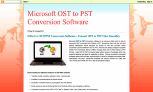 Ostto-pst-software.blogspot.in thumbnail