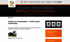Oszikonferencia2014.szek.org thumbnail