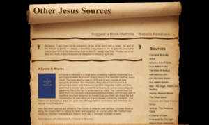 Otherjesussources.com thumbnail