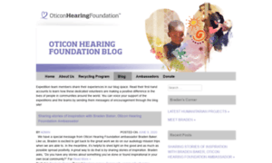 Oticonhearingfoundation.net thumbnail