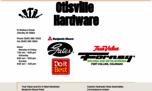 Otisvillehardware.com thumbnail