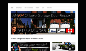 Ottawa-ampmgaragedoors.ca thumbnail