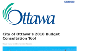 Ottawa.citizenbudget.com thumbnail