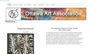 Ottawaartassociation.ca thumbnail