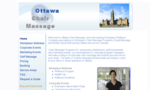 Ottawachairmassage.ca thumbnail