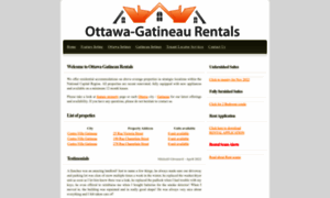 Ottawagatineaurentals.com thumbnail