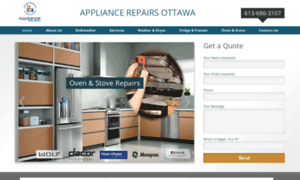 Ottawaon-appliancerepairs.ca thumbnail