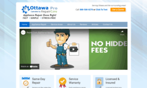 Ottawaproappliancerepair.ca thumbnail