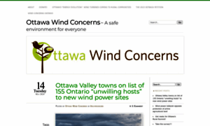 Ottawawindconcerns.com thumbnail