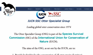 Otterspecialistgroup.org thumbnail