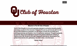 Ouclubofhouston.org thumbnail