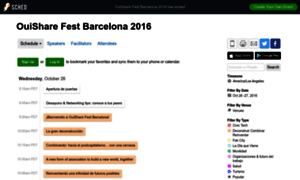 Ouisharefest2016b.sched.org thumbnail
