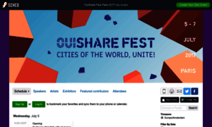 Ouisharefestparis2017.sched.com thumbnail