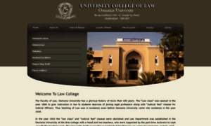 Oulawcollege.goforthelaw.com thumbnail