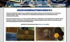 Oulunnumismaatikot.fi thumbnail