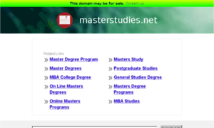 Oumonlineregistration.masterstudies.net thumbnail
