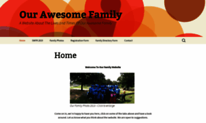 Ourawesomefamily.info thumbnail