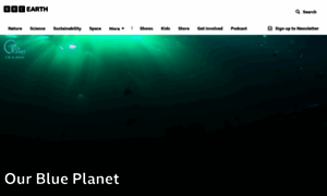 Ourblueplanet.bbcearth.com thumbnail