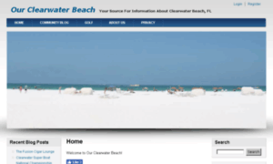 Ourclearwaterbeach.com thumbnail