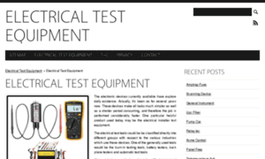 Ourelectricaltestequipment.com thumbnail