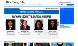 Ourenergypolicy.org thumbnail