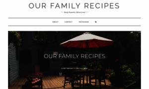Ourfamilyrecipes.ca thumbnail