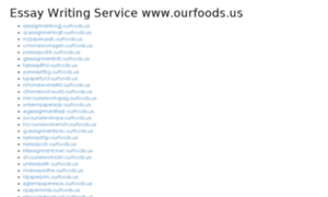 Ourfoods.us thumbnail