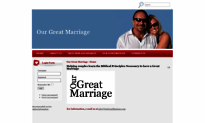 Ourgreatmarriage.com thumbnail
