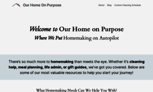 Ourhomeonpurpose.com thumbnail