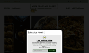 Ouritaliantable.com thumbnail