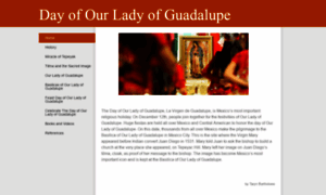 Ourladyofguadalupe.weebly.com thumbnail