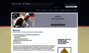 Ourladyofhopekc.com thumbnail