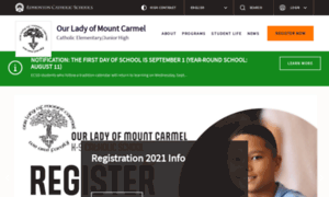 Ourladyofmountcarmel.ecsd.net thumbnail