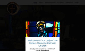 Ourladyofthecedarschurch.org thumbnail