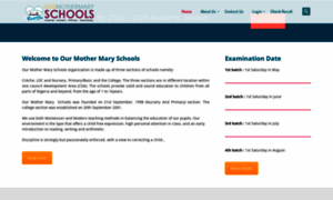 Ourmothermaryschools.org thumbnail