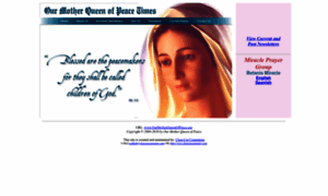 Ourmotherqueenofpeace.org thumbnail