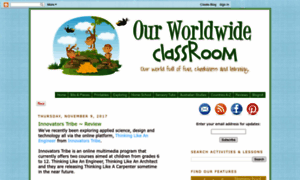 Ourworldwideclassroom.blogspot.com thumbnail