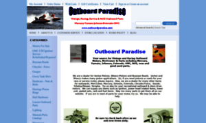 Outboardparadise.com thumbnail