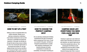 Outdoor-camping-guide.com thumbnail