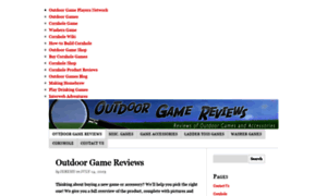 Outdoor-game-reviews.com thumbnail