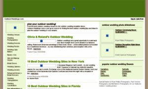 Outdoor.weddings.com thumbnail