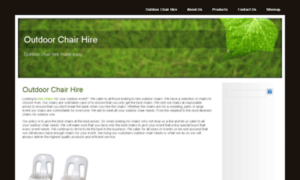 Outdoorchairhire.co.za thumbnail